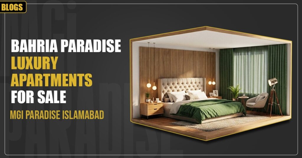 luxury apartments Bahria Paradise for sale